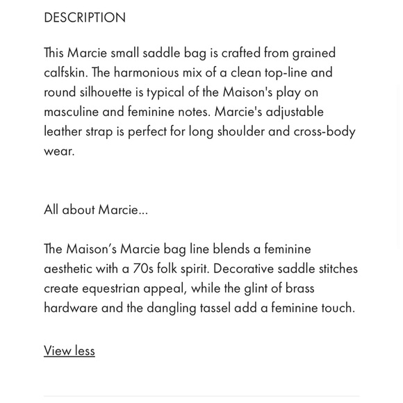 SALE! Chloe Marcie small leather saddle bag, brown/tan - excellent condition! - Picture 3 of 16